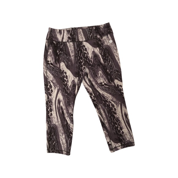 VOGO Athletica Pants - SOLD  - Capris, Vogo Athletica Purple, black, white leggings Large
